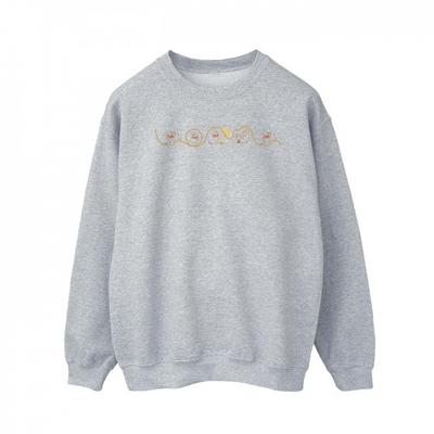 Mens Winnie The Pooh Tigger Line Sweatshirt