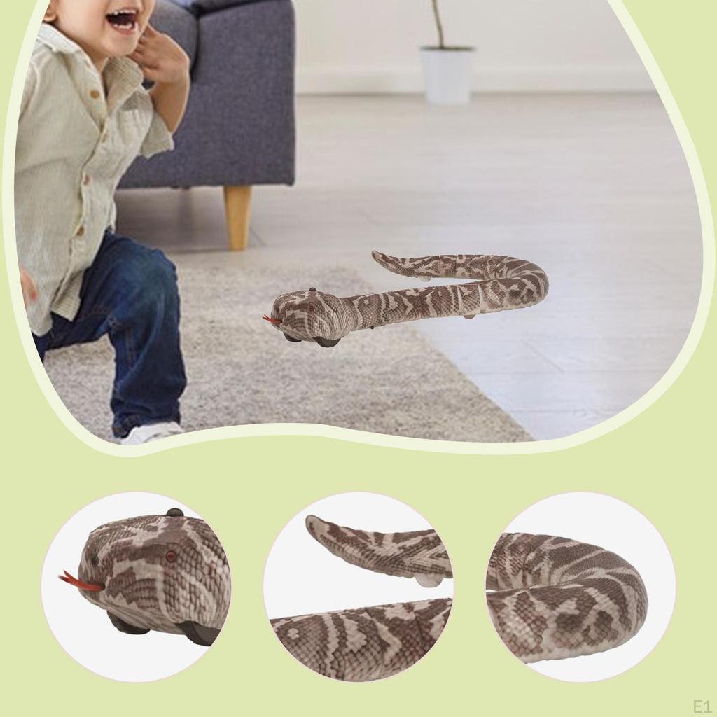 Remote Control Snake RC Cat Toy for Kids Boys Prank Gift Rechargeable