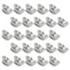 Muffin Cake Cups Egg Tart Mold Disposal Baking Tools Foil Mini Pie Tins Silver Cupcake Liners