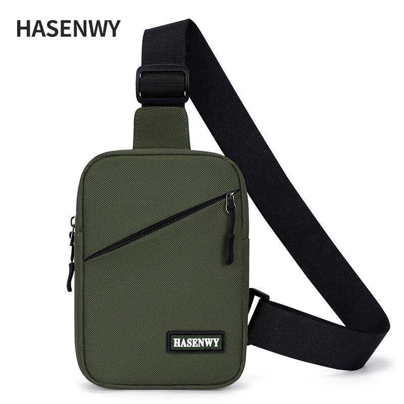 Geantă simplă de umăr crossbody pentru bărbați, pentru exterior - Geantă portabilă de piept cu un singur umăr