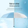 YUHANG Mini Capsule 5-Fold Sun/Rain Umbrella