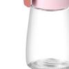 Measuring Seasoning Bottle Push Type Salts Control Jar Glass Limit Shaker