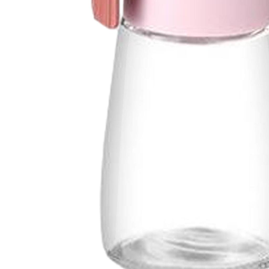 Measuring Seasoning Bottle Push Type Salts Control Jar Glass Limit Shaker