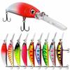 7cm6gLong Casting Lure Bait Long Tongue Board Sinking Minnow Freshwater Saltwater Fishing Special for Bass and Perch Bionic Bait