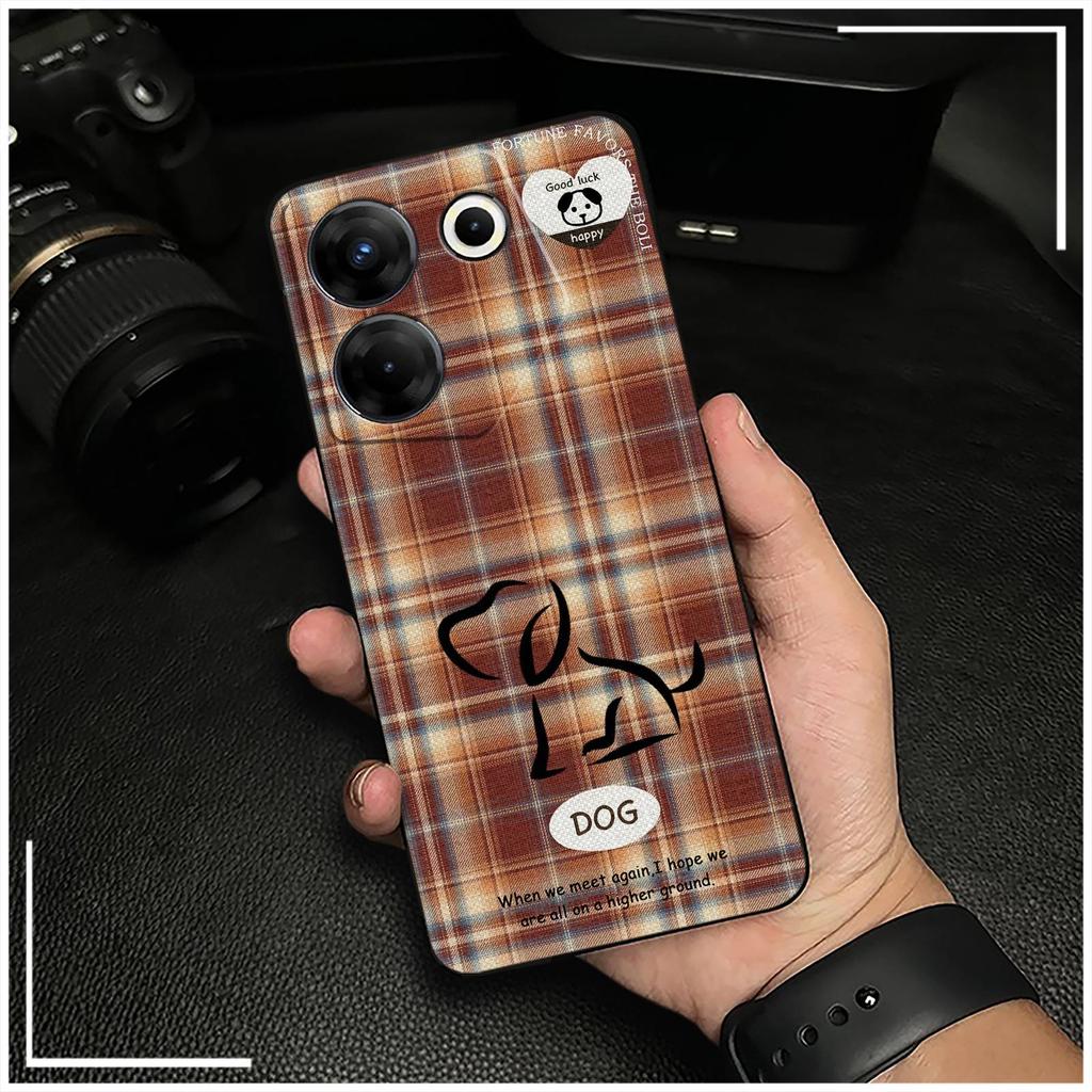 Silicone Durable Phone Case For Tecno Camon20 Pro 5G/CK8n Full Wrap Phone Pouch Cartoon Fashion Design Back Cover Cute