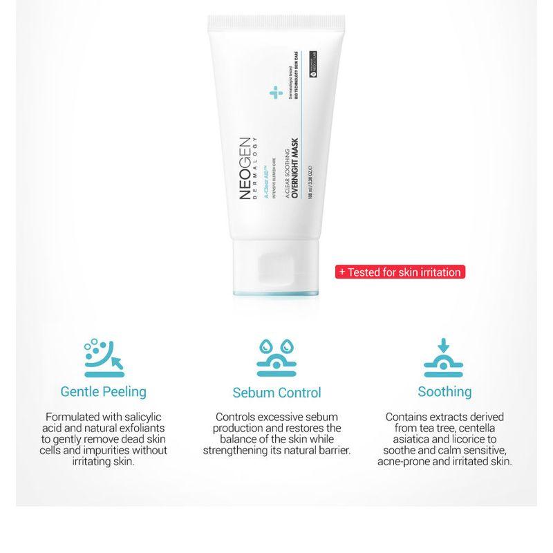 NEOGEN Dermalogy A-Clear Soothing Overnight Mask