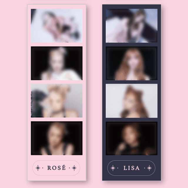 SADA FOTOGRAFIÍ BLACKPINK BORNPINK 4ŘEZ