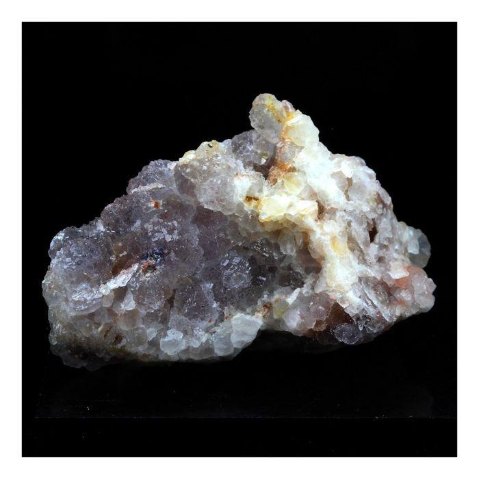 Pierres et Minéraux. Fluorite Hematoide + Quartz. 177.0 ct. Maraval mine, Var, France.