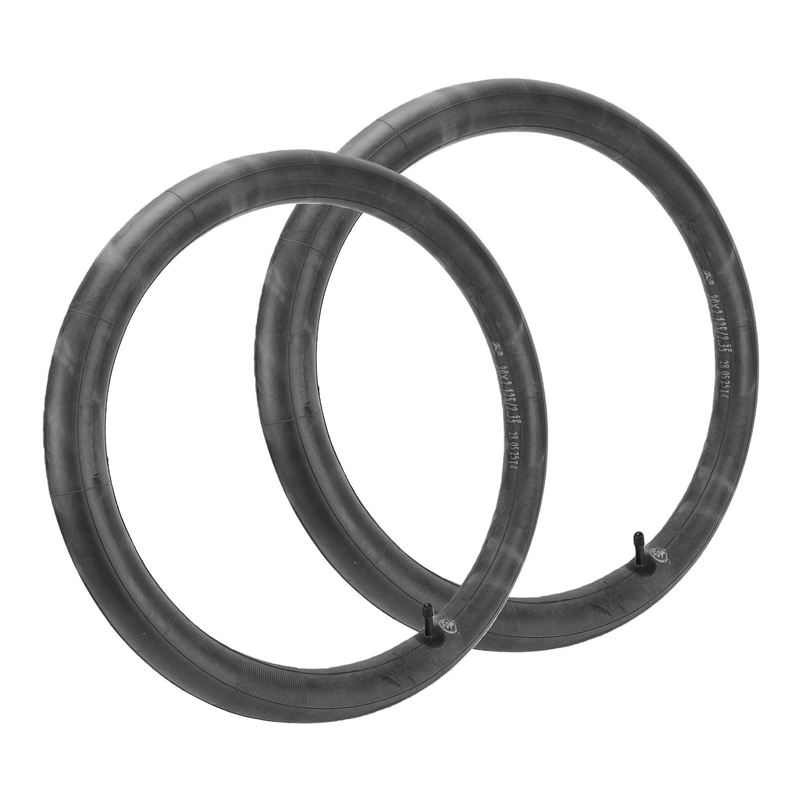 

2PCS 20x2.125 2.35 Bike Inner Tube Rubber Interior Tire Tube Replacement for Kids Bike Scooter