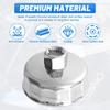64-65Mm Oil Filter Wrench: 14 Flutes Oil Filter Removal Tool Compatible With Wix 57356, 15400-PLM-A02 Oil Filter For Honda Accord Acura Civic CRV,
