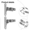304 Stainless Steel Hinge Accessory 36mm Gate Brackets 304 Stainless Steel Hinges Complete Installation Package