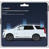 Simulare 1/24 Cadillac Escalade SUV Mașină din aliaj Model din metal turnat sub presiune Jucărie cu sunet și lumină Computer Ornamente de birou Cadou pentru copii