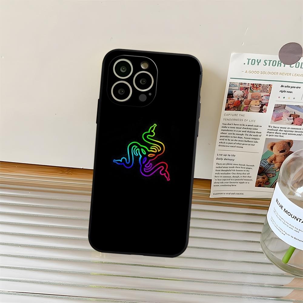 

R-Razer Phone Case Fundas For Iphone 13 17 11 15ProMax 14 12 16 Pro Xs Max Mini Xr X Plus Coque iPhone 16 Plus