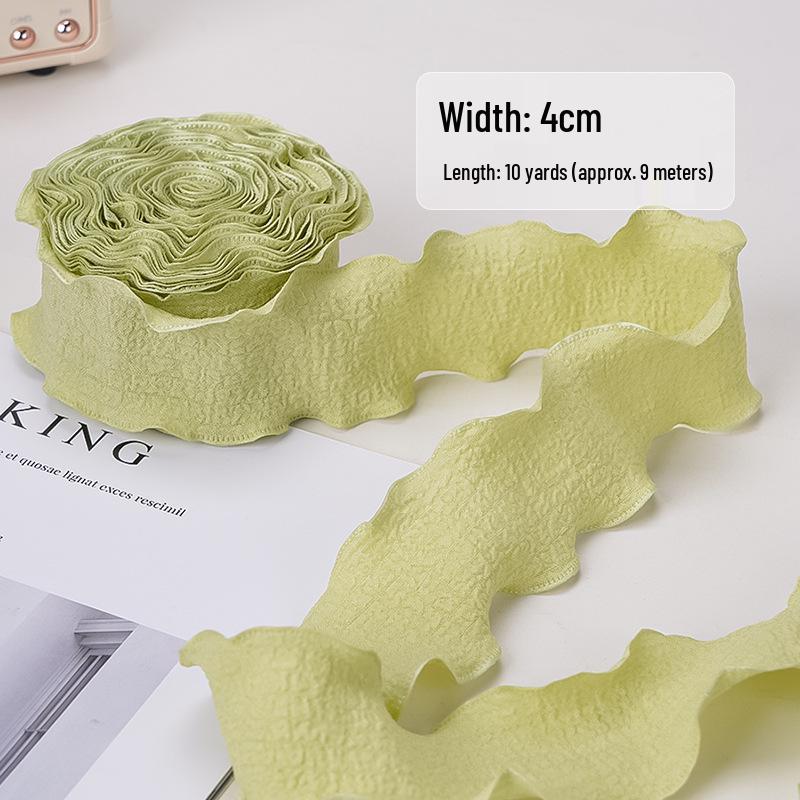 Elegant Fishtail Silk Ribbon for Cake and Bouquet Decoration