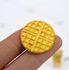 1/6 1/12  Doll House Simulation Miniature Mini Waffle Taiyaki Model Decor