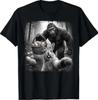 Funny Easter Day Bunny Selfie with Bigfoot Easter Eggs Men T-Shirt