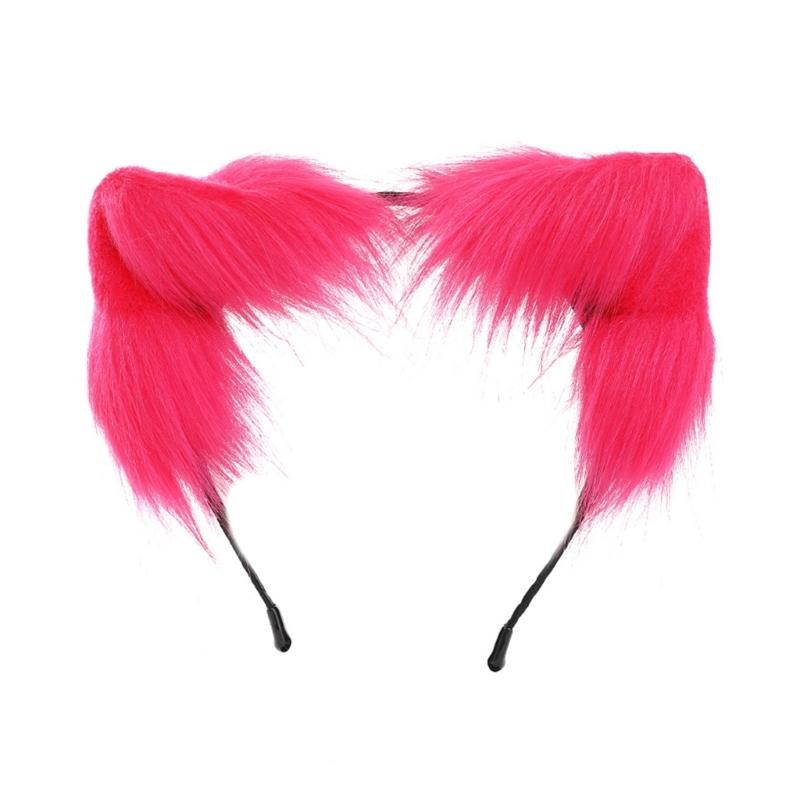 

Anime Cosplay Props Beast Cat Hair Hoop Furry Hair Styling for Halloween Headband Furry Kitten Animal Carnivals