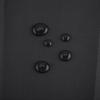 Black Wall Pattern Shower Bath Curtain Waterproof Bathroom Curtain   Hanging Hooks #1