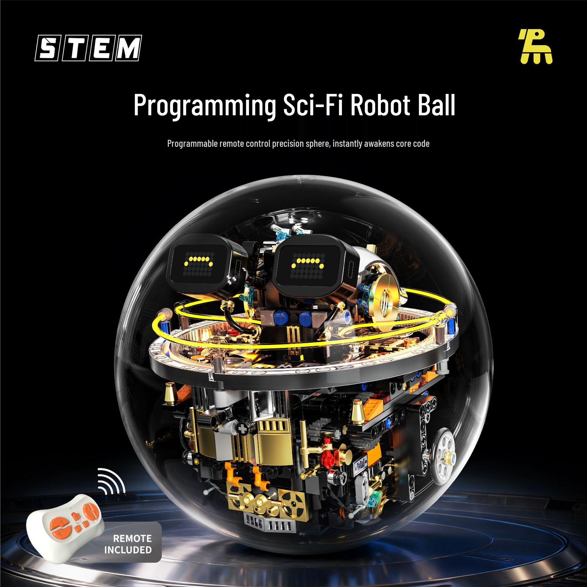 Tuomu T1113 Smart Programmable Robot - Children s Educational Building Blocks Toy