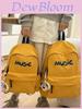Casual Travel Backpack With Nylon Material For Girls And Computer Storage