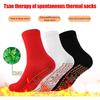1Pair Heated Socks Magnetic Socks Self Heating Socks Comfortable Breathable Winter Cold Feet Warm Socks Unisex Size 37~44