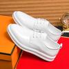 New Arrival Men Leather Oxford Shoes British Style Casual Shoes Business Formal Dress Footwear Lace-up Male Derby Shoes Sneakers