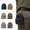 Carteira Tática EDC Bolsa Molle Porta-Chaves Portátil Bolsa para Esportes ao Ar Livre Bolsa de Caça Pacote com Zíper Bolsa Multifuncional