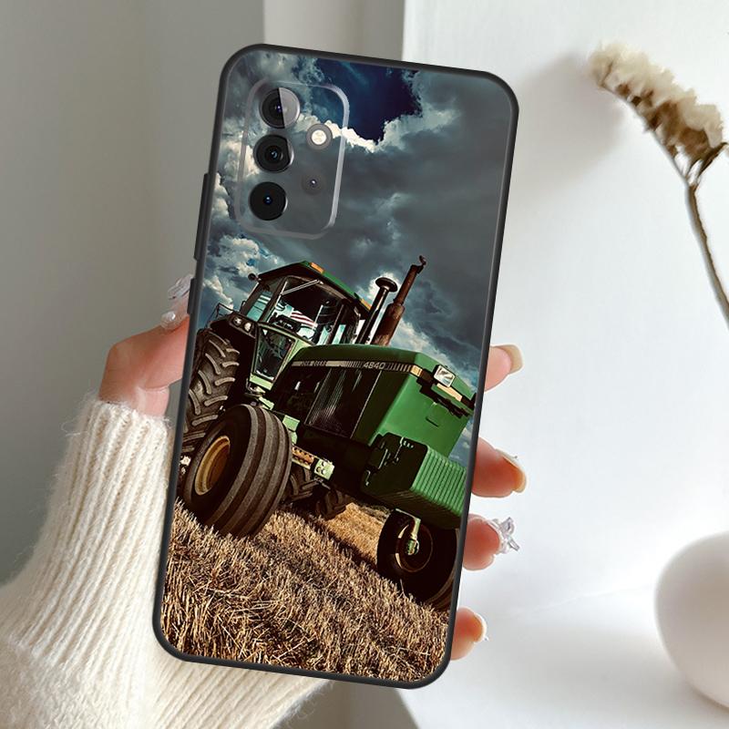 Farm Vehicle Tractor Case For Samsung Galaxy A16 A55 A06 A05 A36 A26 A54 A34 A14 A22 A32 A52 A35 A15 A53 A13 A56