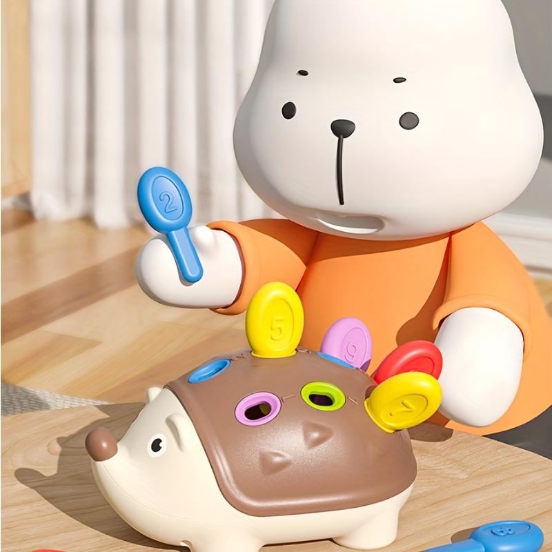 Fine Motor Training Toys Puzzle Early Childhood Hand-eye Coordination Puzzle Small Hedgehog Learning Educational Toys