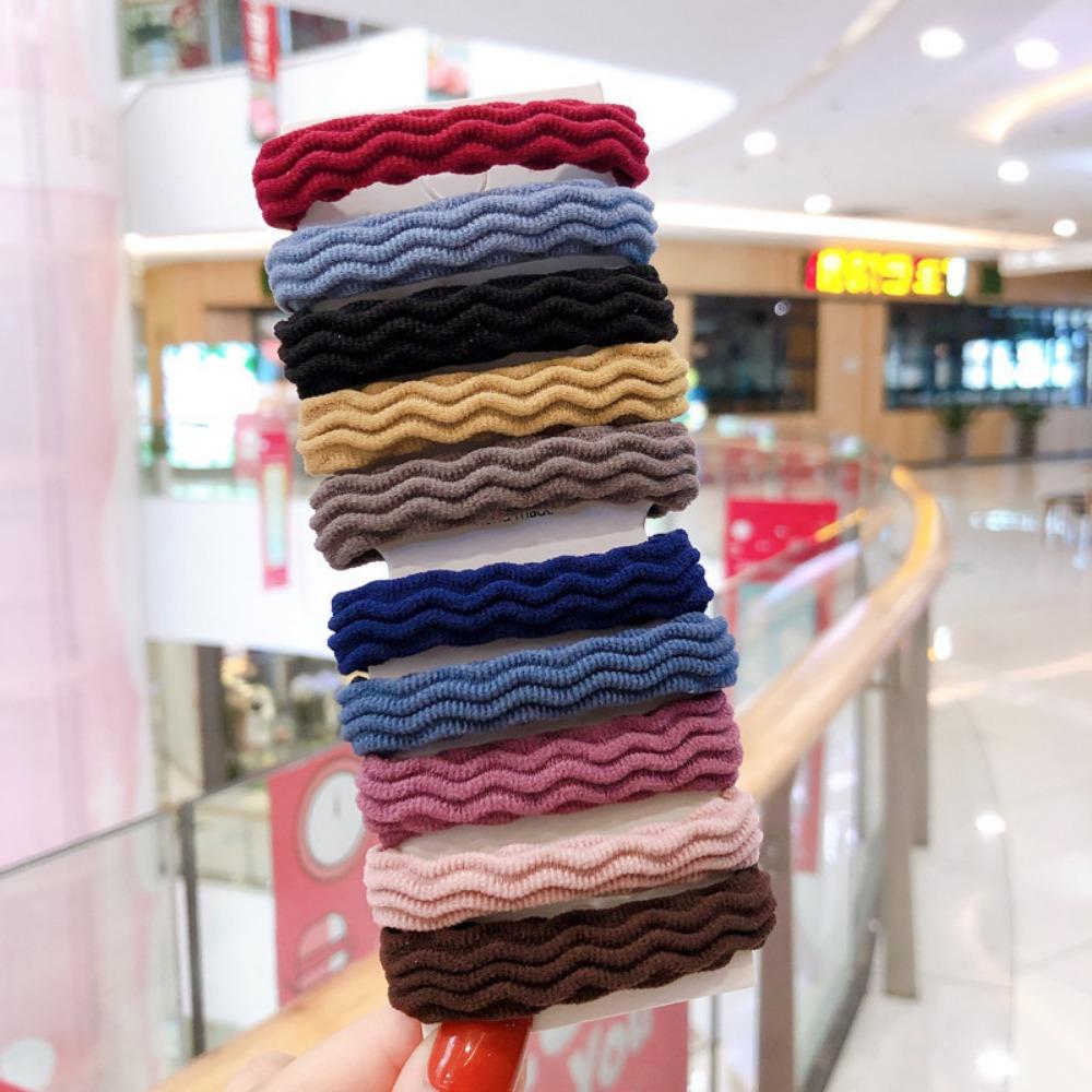 Women Girls Simple Basic Elastic Hair Bands Ties Scrunchie Fashion Headband Hair Accessories
