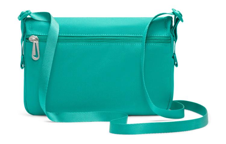 Men's Bag Nike Fabric Crossbody Bag, Shoulder Bag Unisex Sea God Green