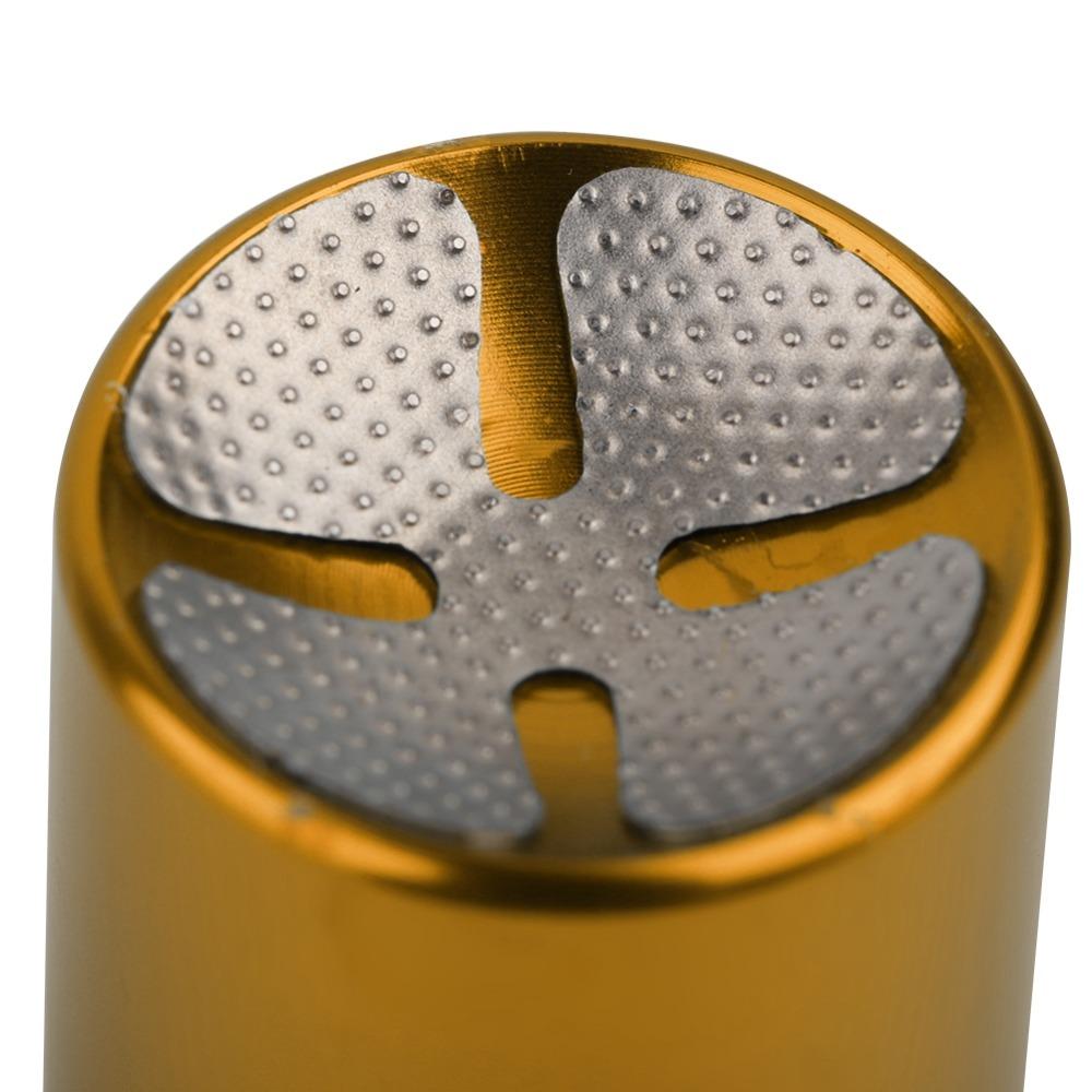 2in1 Pool Stick Shaper Aluminum Billiard Tip Shaper Billiard Cue Tip Tool Tip Reshaping