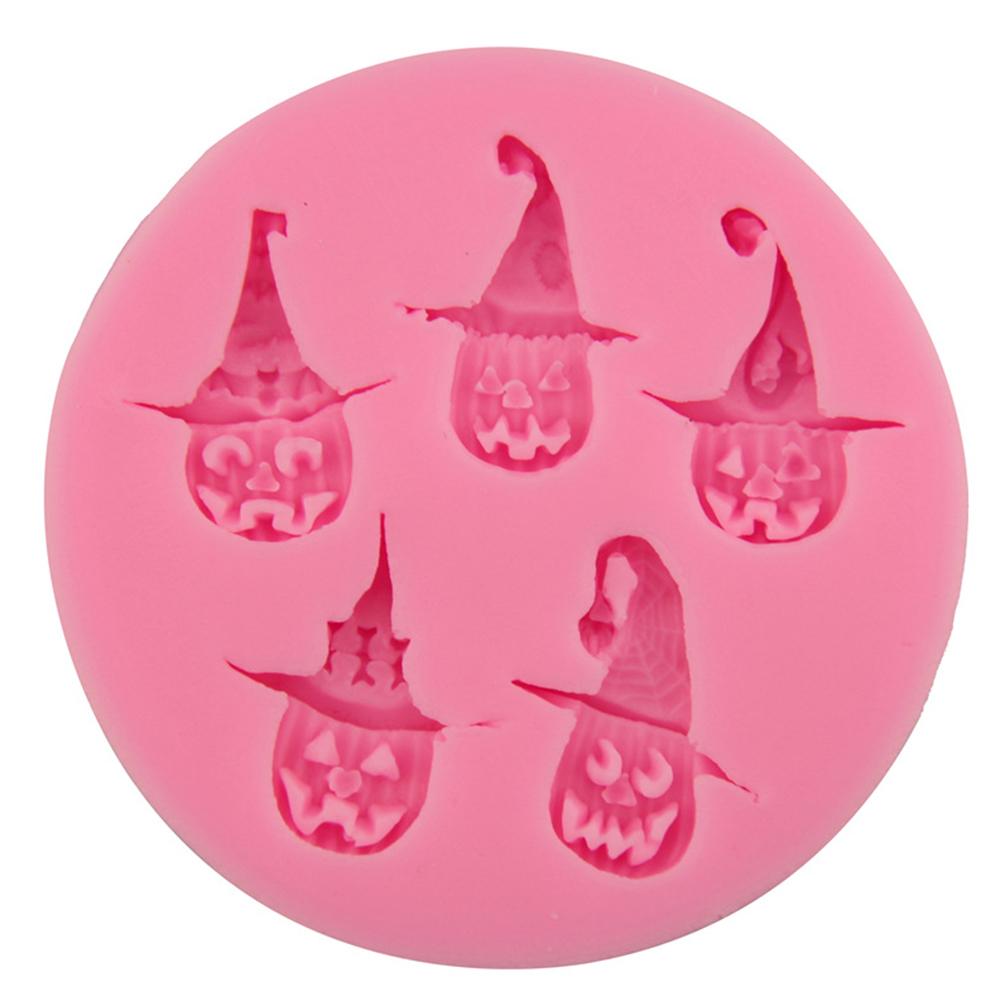 Halloween Pumpkin Cake Mould DIY Silica Gel Baking Tool for Fondant Cake