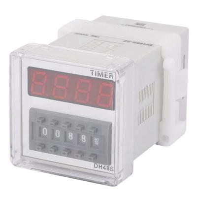 DH48S2Z LCD Display Time Timer Delay Relay 220VAC 0.01 Seconds9999 Hours