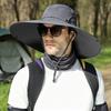 Anti-UV Fisherman Hat Detachable Fishing Cap Fashion Bucket Hat Outdoor Sports