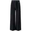 Giovanni Valentino Women's Plush-Lined Drawstring Straight-Leg Casual Pants