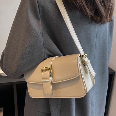 High-end Small Bag Women's 2025 New Fashion Versatile Shoulder Underarm Bag Retro Messenger Small Square Bag