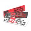 1 Peça Estilo de Carro Gazoo Racing GR 3D Grade Frontal de Carro Emblema de Liga de Zinco Adesivo Emblema de Metal Decalque para Supra AE86 GT86 Corolla