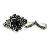 New Gothic Universe Moon Ring Set for Women Vintage Creative Pentagram Black Party Vacation Jewelry Halloween birthday Gifts