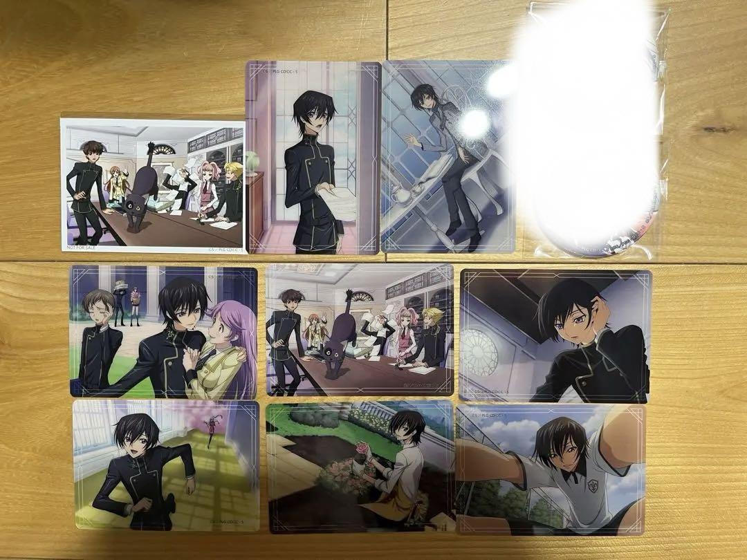 

[USED] Code Geass Atre Pop-Up Lelouch Clear Card Purchase Bonus