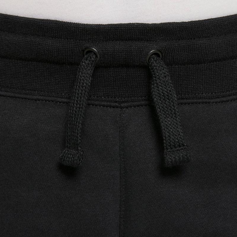 Nike Air Cómodo Versátil Moderno Pantalones Suaves Parte inferior para Niños Negro Blanco Rojo Universitario DB5483-010