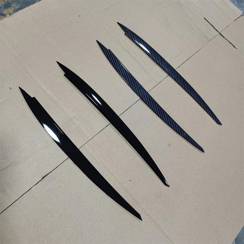 Auto Scheinwerfer Zierleiste Lampe Augenbraue Scheinwerferabdeckung Karosseriebausätze Zierleiste Dekoration Für VW Golf 7 7.5 MK7 MK7.5 GTI R GTE GTD 2013-2020