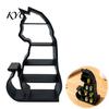 Dollhouse Landscaping Shelf Miniature Figurine Cat Storage Rack, Shaped Mini Decorative Shape Display Shelf, Multi-Tier Rack for Decor Accessories
