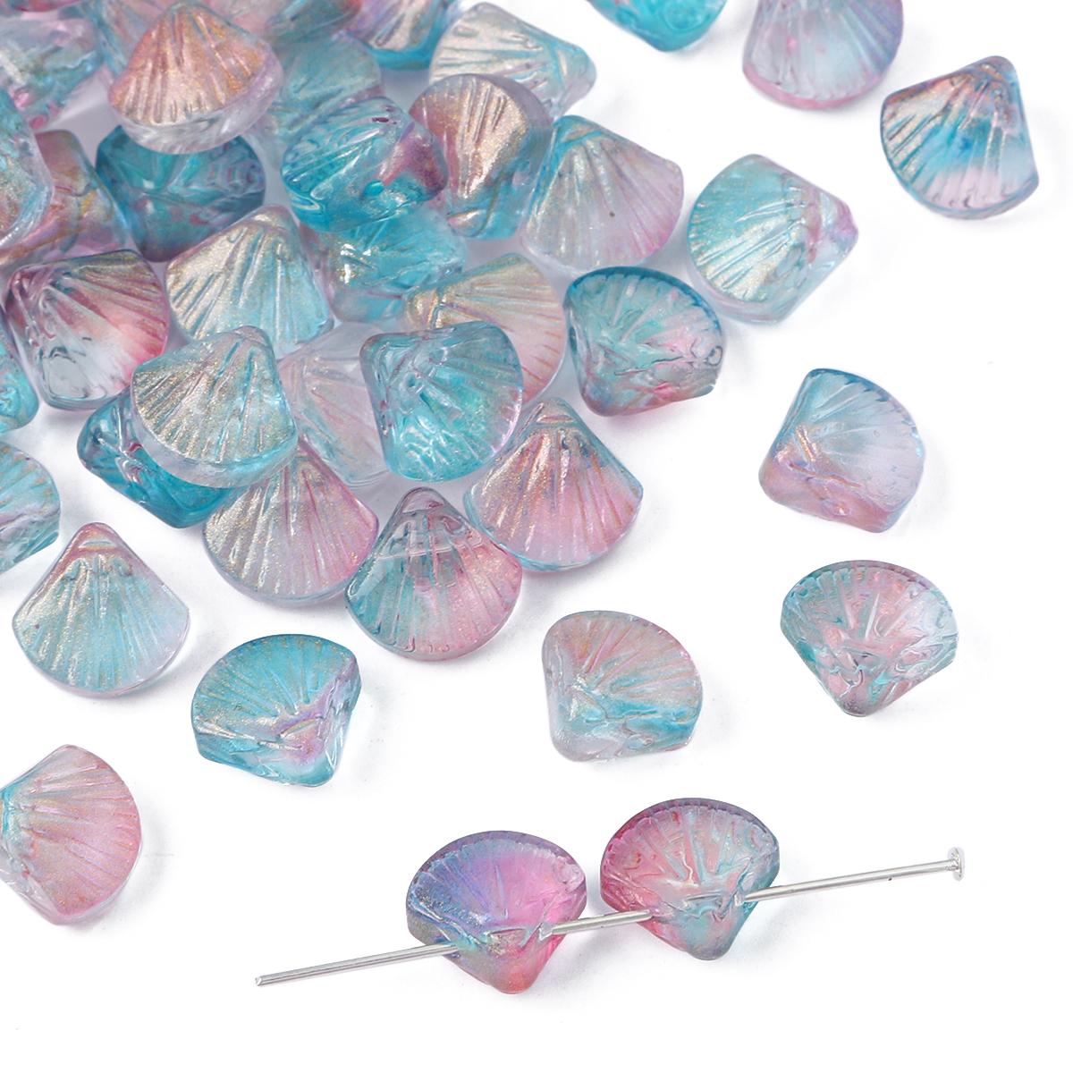 

20 шт., стеклянные необычные жемчужные бусины Fanbei для DIY, ожерелье, браслет, серьги, изготовление ювелирных изделий, аксессуары для рукоделия