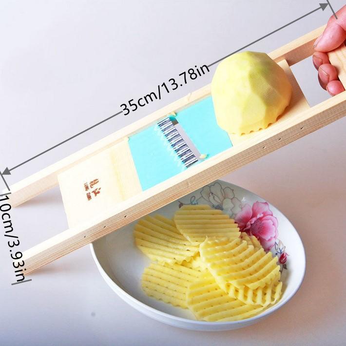 Potato Grid Slicer Wave knife Vegetable Grater Corrugated Net Chopper Cutter Chipper Salad Kitchen Shredder Peeler Masher Gadget