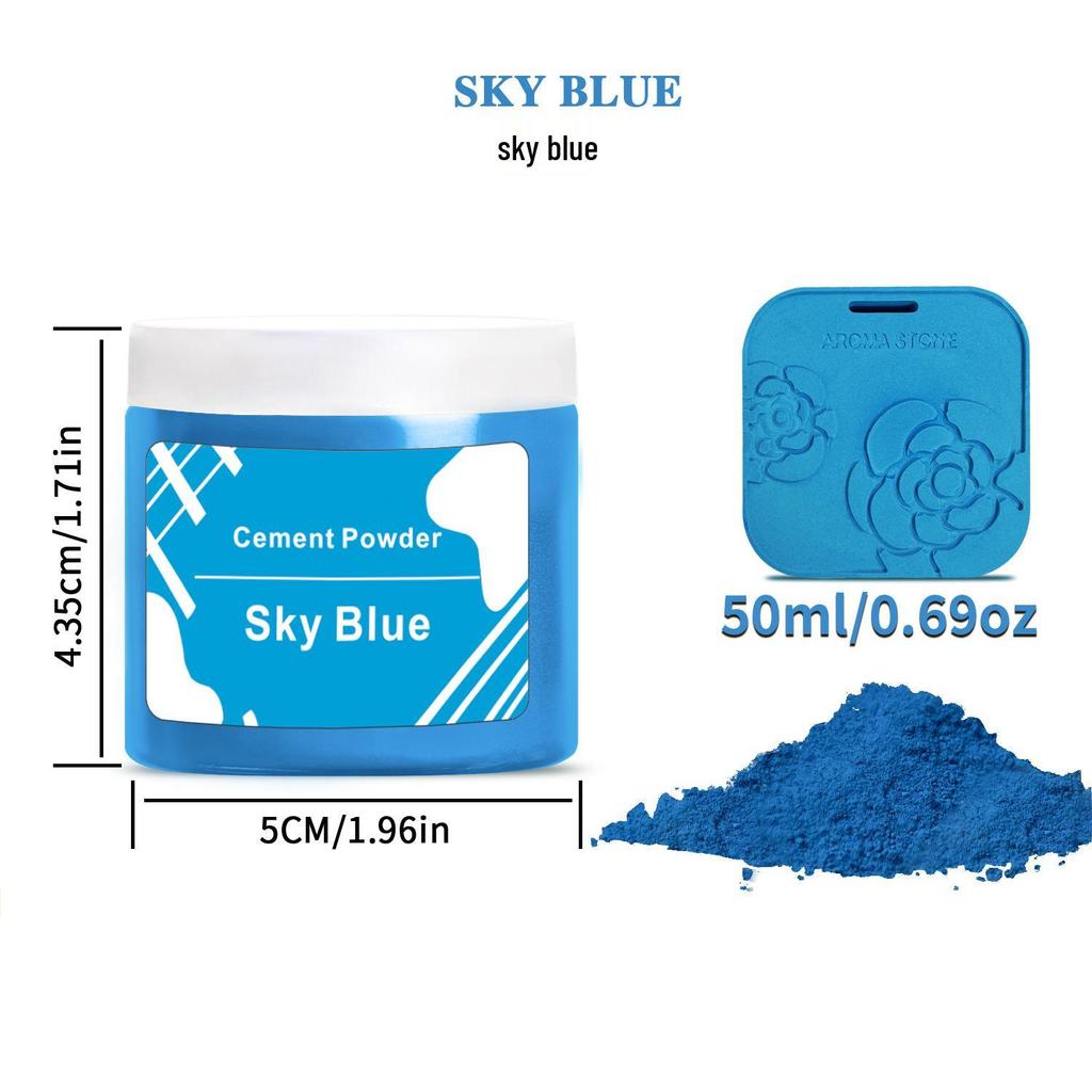 50ml Iron Oxide Pigment for DIY Cement and Gypsum Flower Pots