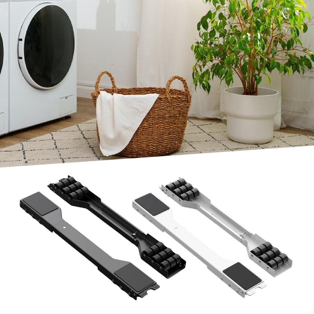 Washing Machine Movers, Adjustable Extendable Pad, Universal Movable Stand,