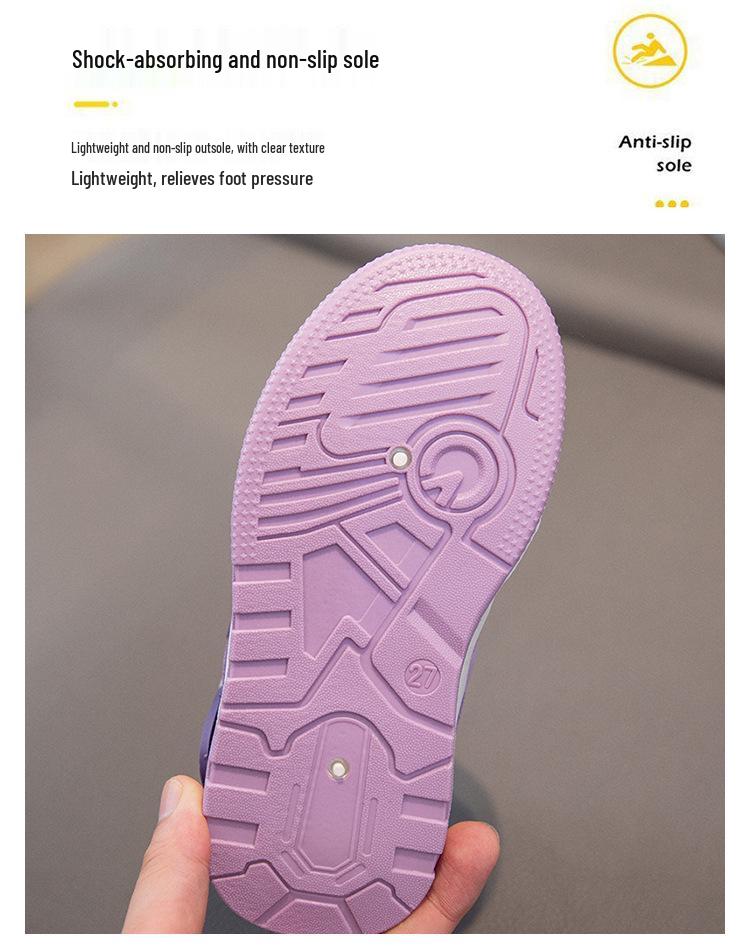 Winter Plush Warm Cotton Shoes for Kids - Trendy Casual Sports Board Shoes for Boys and Girls