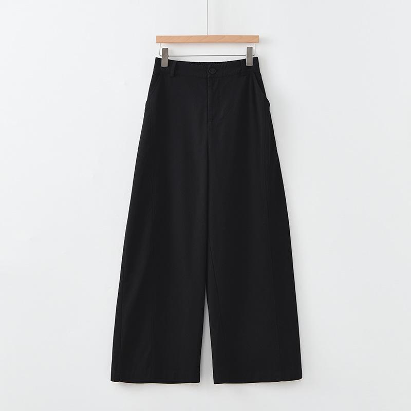 

Lu & Andi Women s High-Waisted Wide-Leg Tencel Pants - Breathable, Slimming, Versatile, Casual. XL【120-140 lbs】
