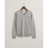 Gant Superfine Lambswool V-neck Sweater